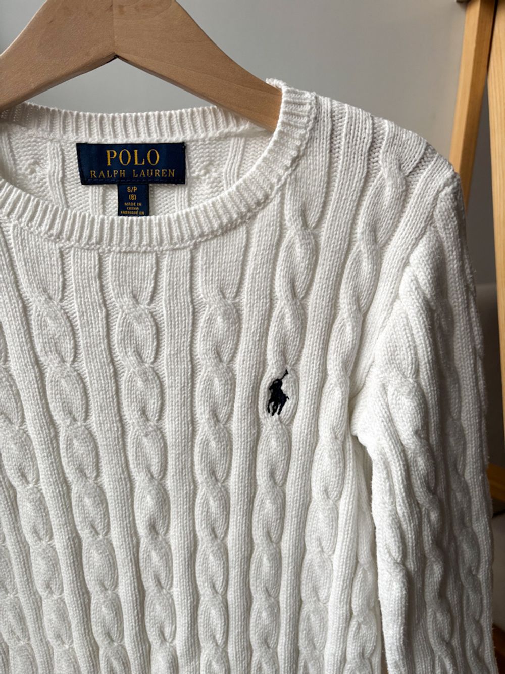 Хлопковое платье-свитер Polo Ralph Lauren , 128