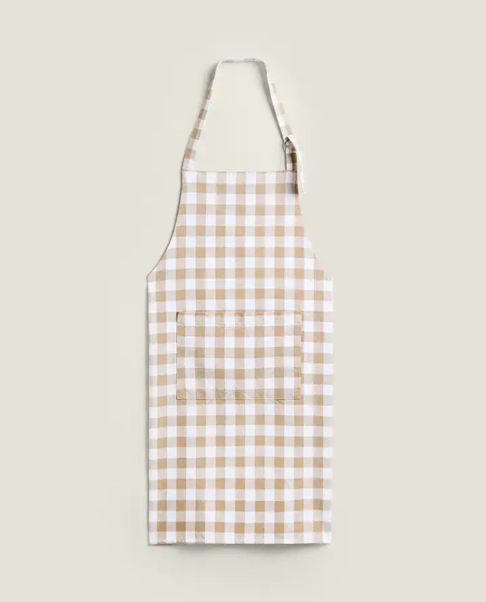 ZARA HOME ХЛОПКОВЫЙ ФАРТУК В КЛЕТКУ