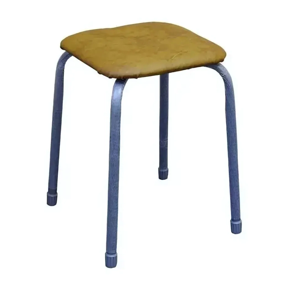 Табурет Классика 3 на 4-х оп (квадр сид) черный