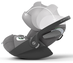 Коляска 3 в 1 Cybex Priam IV Chrome Brown complete и автокресло Cloud T i-Size Mirage Grey Plus Mirage Grey