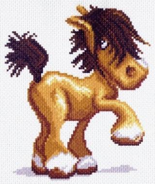 "Пони"-1534 канва с рисунком