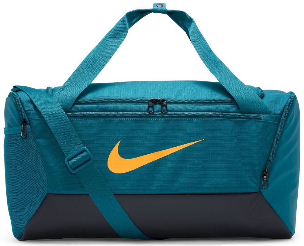 Сумка спортивная Nike Brasilia 9.5 Training Duffel Bag - geode teal/black/sundial