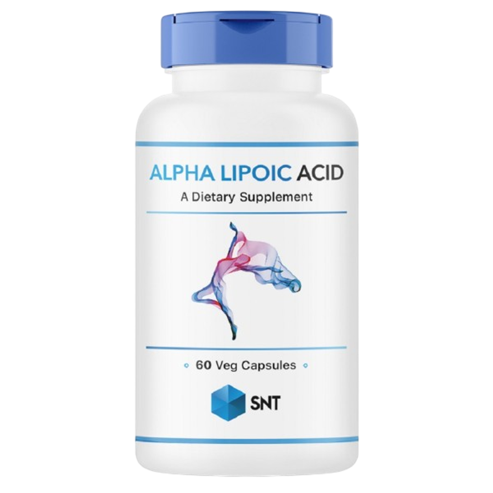 SNT Alpha Lipoic Acid 600 mg 60 vcaps, Альфа Липоевая кислота !!!Срок 21.08.2025