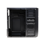 Корпус BaseTech M3301, Без БП, mATX, чёрный, 2xUSB3 (BT-M3301-B)