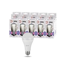 Лампа светодиодная ЭРА STD LED A65-30W-860-E27 30Вт груша холодный дневной свет Е27 | Лампы cветодиодные Груша (A)