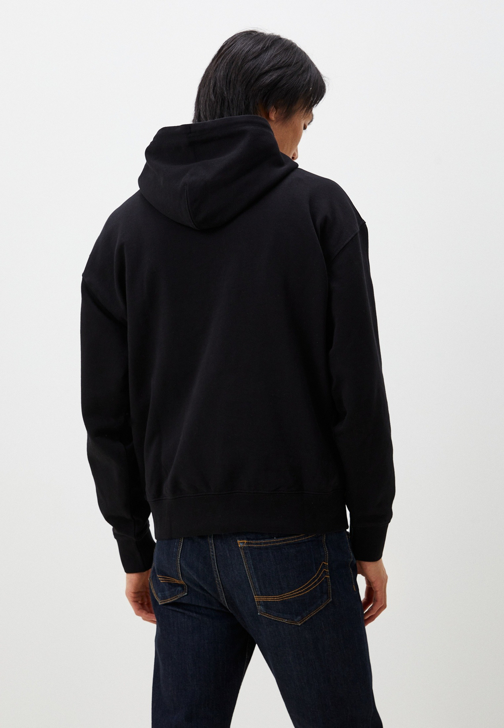 Толстовка мужская WRANGLER SEASONAL HOODIEBLACK
