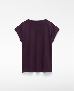 Adolfo Domínguez Футболка прямого V-образного выреза, сиреневый