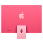 24-inch iMac with Retina 4.5K display: Apple M4 chip with 10‑core CPU and 10‑core GPU, 16GB, 256GB SSD - Pink,Model A3137