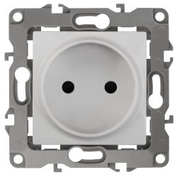 Розетка ЭРА Серия 12 12-2105-01 2P 16A-250В IP20 белый