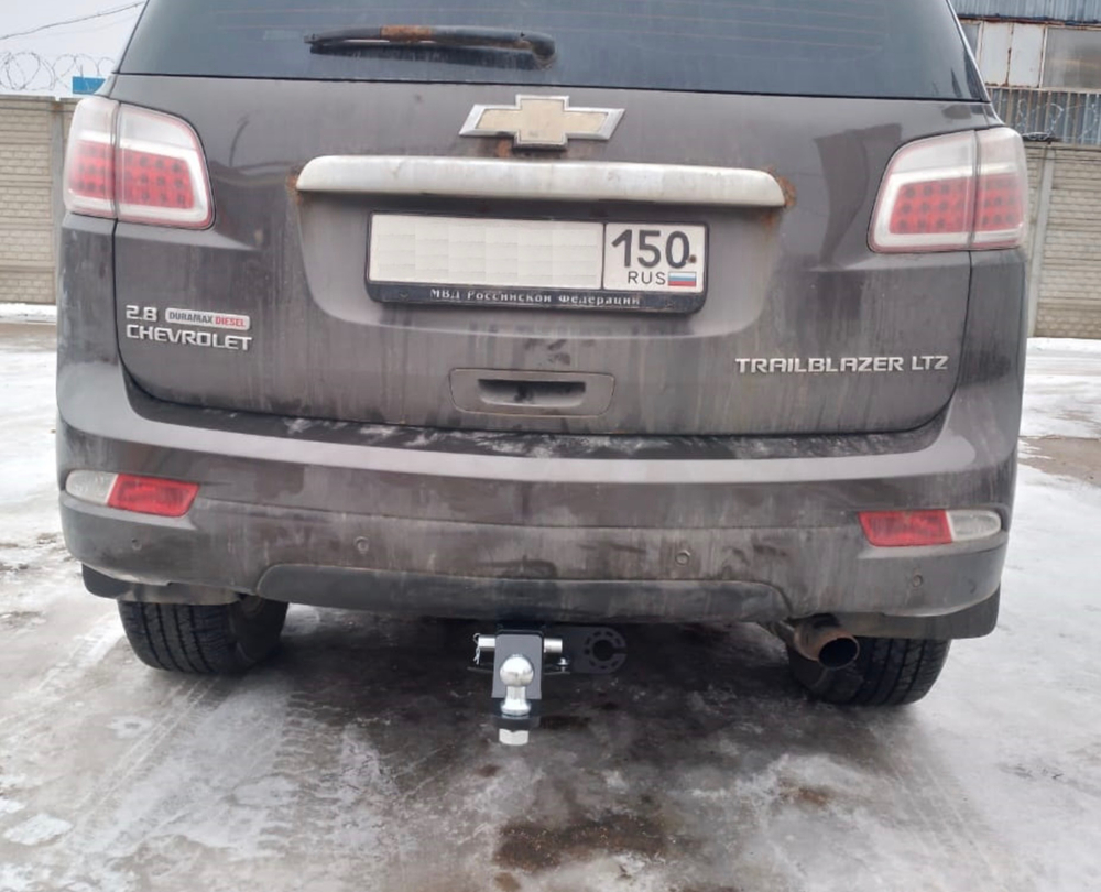 Фаркоп с элект. Smart, на Chevrolet TrailBlaizer 2012-2022 (паспорт и сертификат в комплекте) FA 0600-E, Бизон