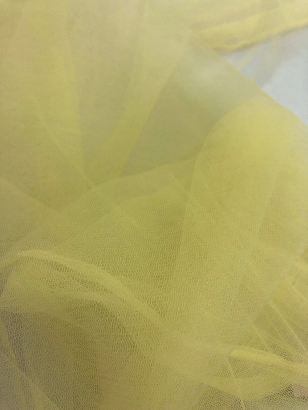 Ткань Фатин желтый светлый арт. 326605