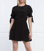 шелковое платье The Kooples - черный(FROB24132K)