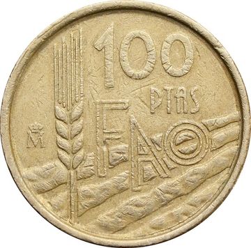 100 песет 1995 Испания «ФАО»