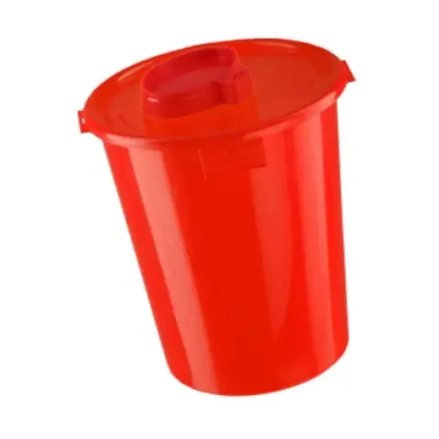 Контейнер для утилизации игл КМ-Проект класс В 6 л красный