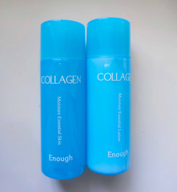 ENOUGH Набор миниатюр для лица с коллагеном Collagen Skin Lotion Kit тонер, эмульсия 2* 30 мл