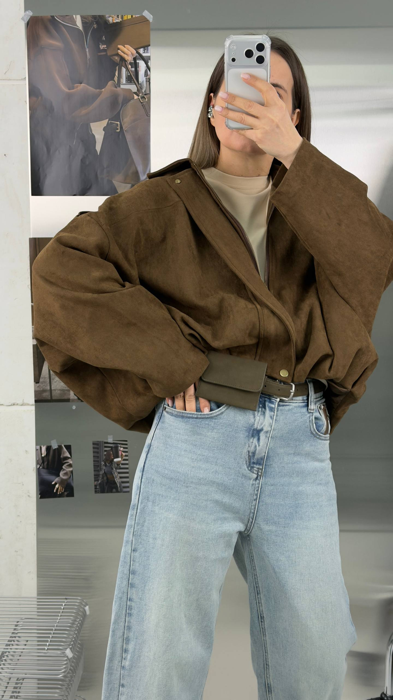 Куртка женская арт. 800 цвет "коричневый"