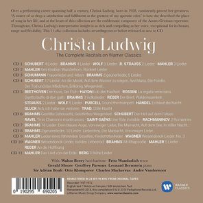 Christa Ludwig / The Complete Recitals On Warner Classics (11CD)