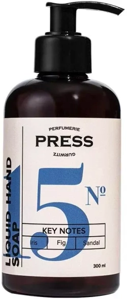 Жидкое мыло для рук № 15 300 мл Iris, Fig, Sandal PRESS PGPR1503