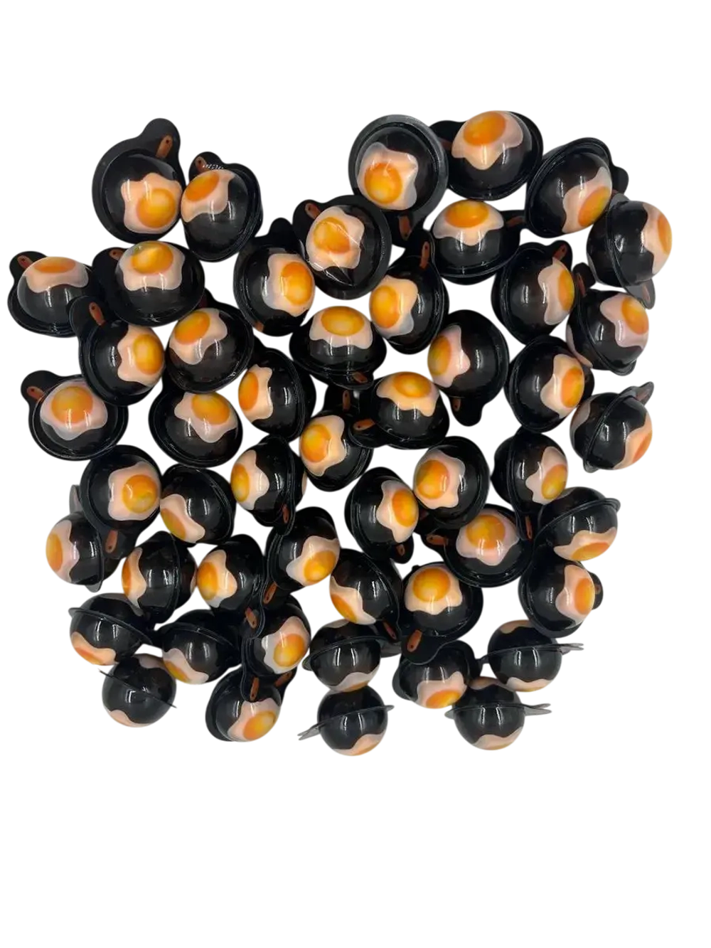 Жевательный мармелад в форме яичницы, 50шт