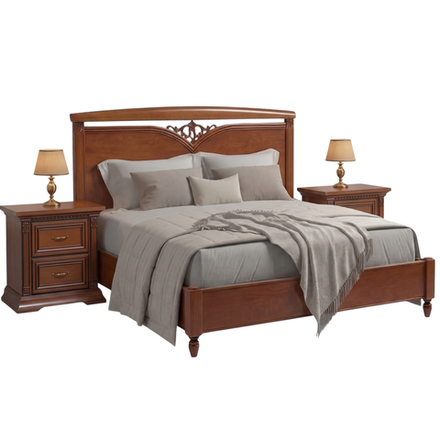 ЛОРЕНЦО Кровать без ножной спинки