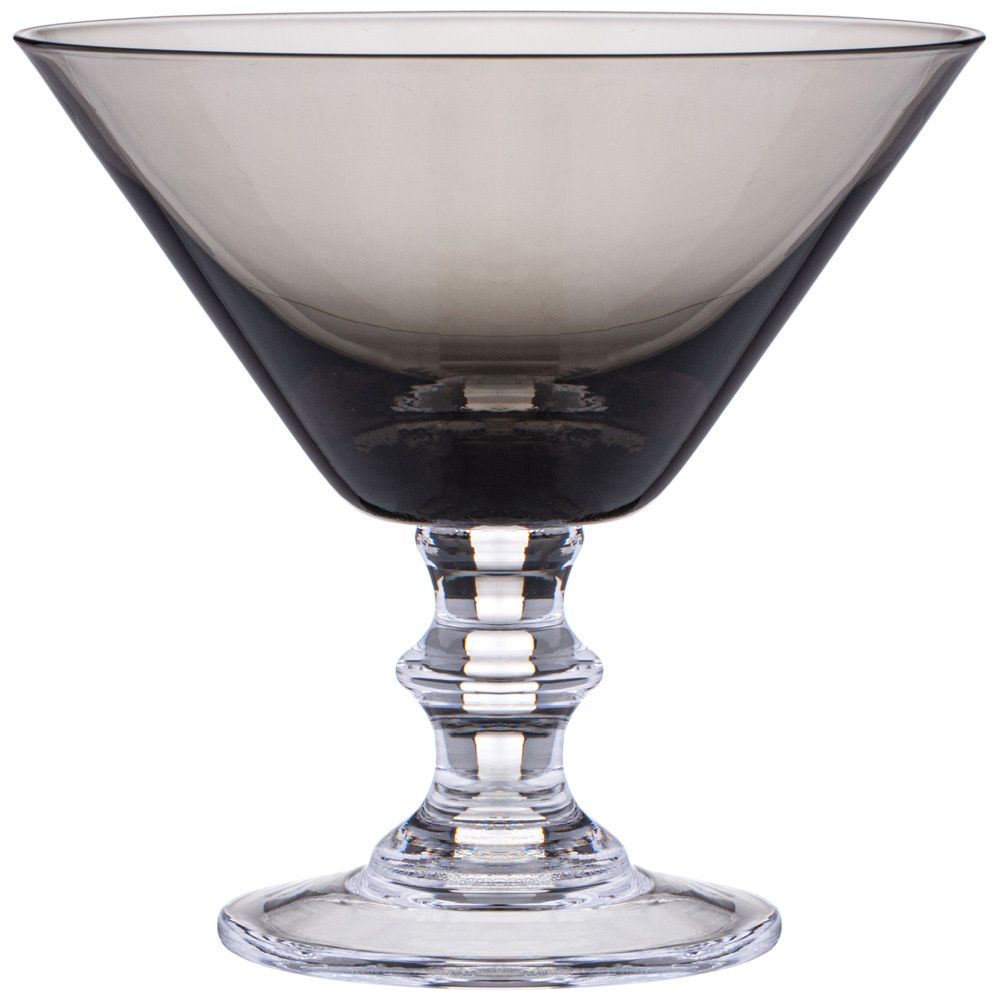 НАБОР БОКАЛОВ ДЛЯ МАРТИНИ ИЗ 2 ШТ "MIRAGE" GREY 280 МЛ