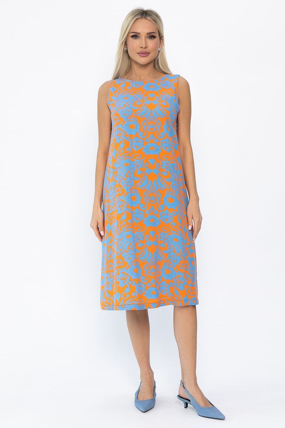 Платье Люси (оранжевое) П13857-25М LT Collection