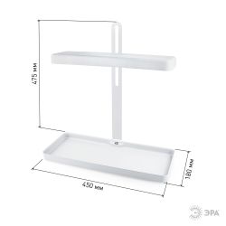 Настольный светильник для растений ЭРА FITO-20W-QLED-W полного спектра 20 Вт белый | Интерьерные фито светильники