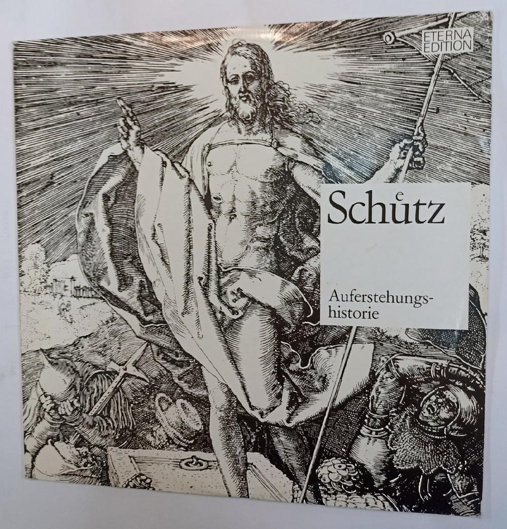 Винтажная виниловая пластинка Schuetz Auferstehungshistorie SWV 50 (GDR 1972)
