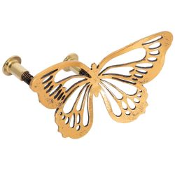 Ручка мебельная Бабочки 110 Амбер