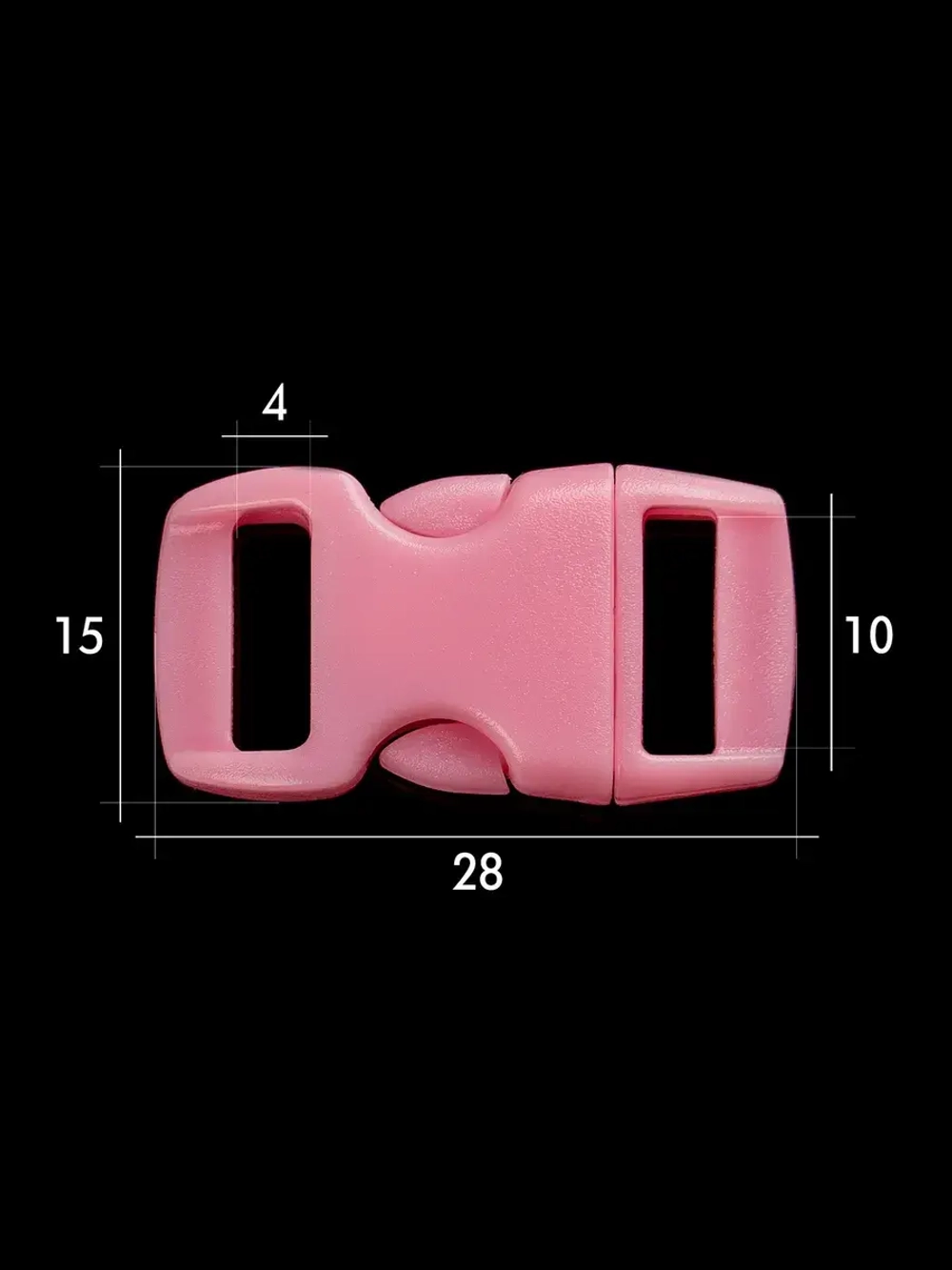 Фастекс пластиковый 10 мм - 100 штук