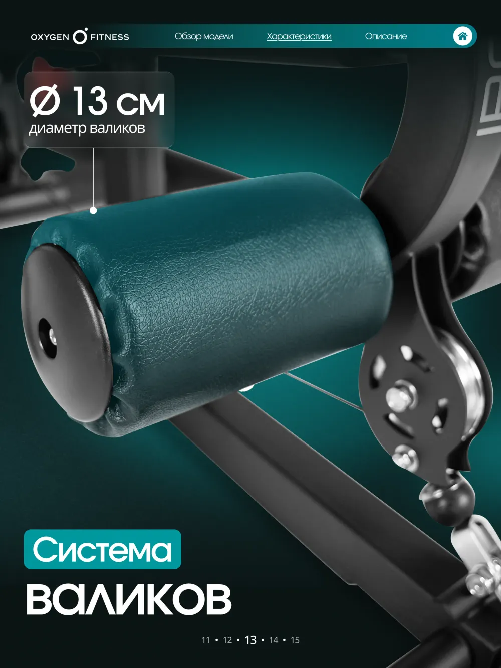 Силовой комплекс OXYGEN FITNESS IRON полукоммерческий