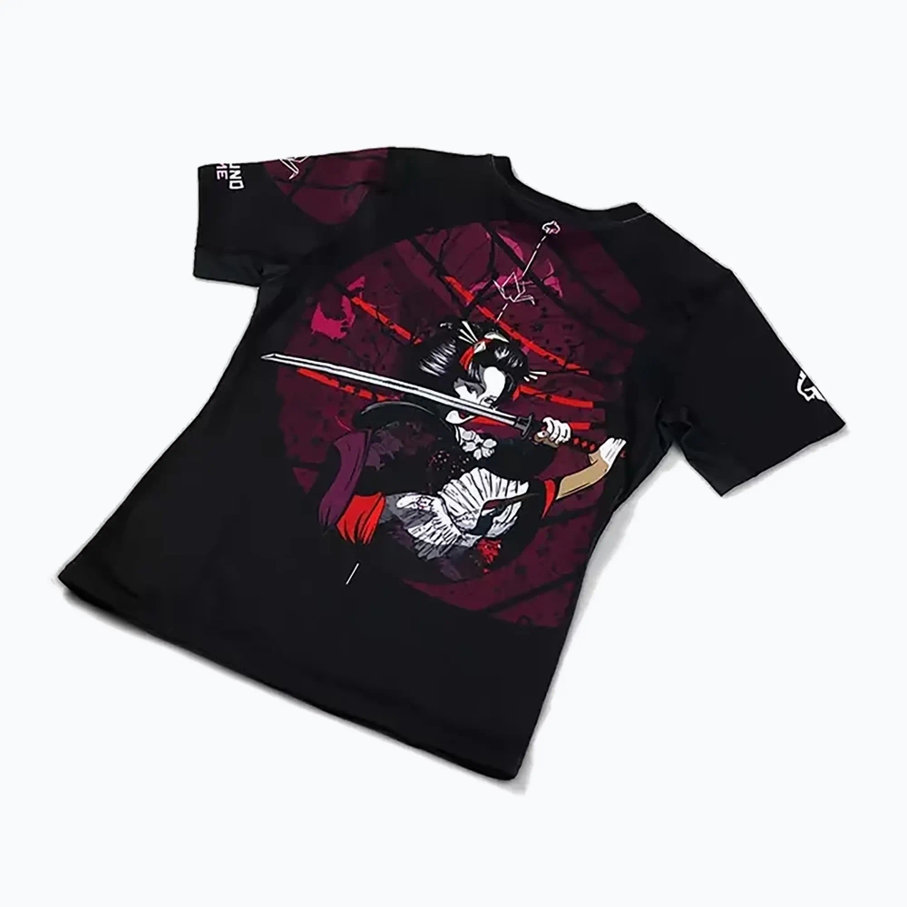Женский Рашгард Ground Game Tsuru Warrior multicolor