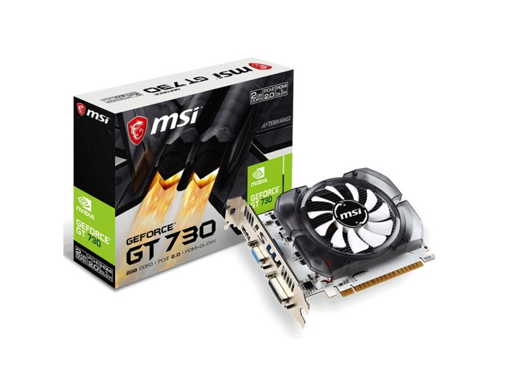 Видеокарта MSI Nvidia GeForce GT 730 [N730-2GD3V3]