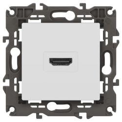 14-3114-01 ЭРА Розетка HDMI, IP20, Эра Elegance, белый