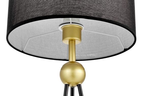 Настольная лампа Lumina Deco Belforte LDT 5527 GD+BK