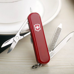 Нож-брелок Victorinox Classic Signature Lite, 58 мм, 7 функций, красный