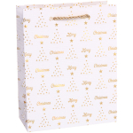 Пакет подарочный «Волшебная елочка» 18*23*8 см, микс