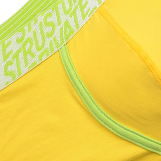 Мужские трусы хипсы Private Structure DOOP Yellow Boxer