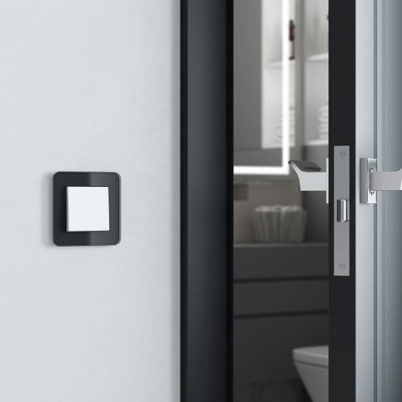 Рамка Werkel Elite на 1 пост черный W0012448 4690389196201