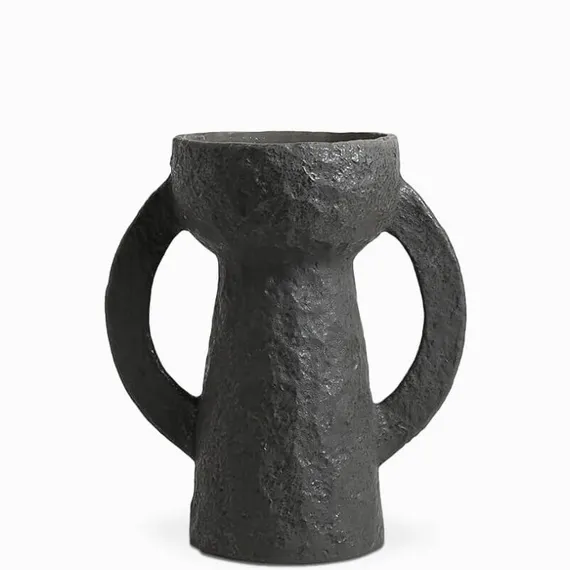 Ваза Amphora высота 34 см, черная