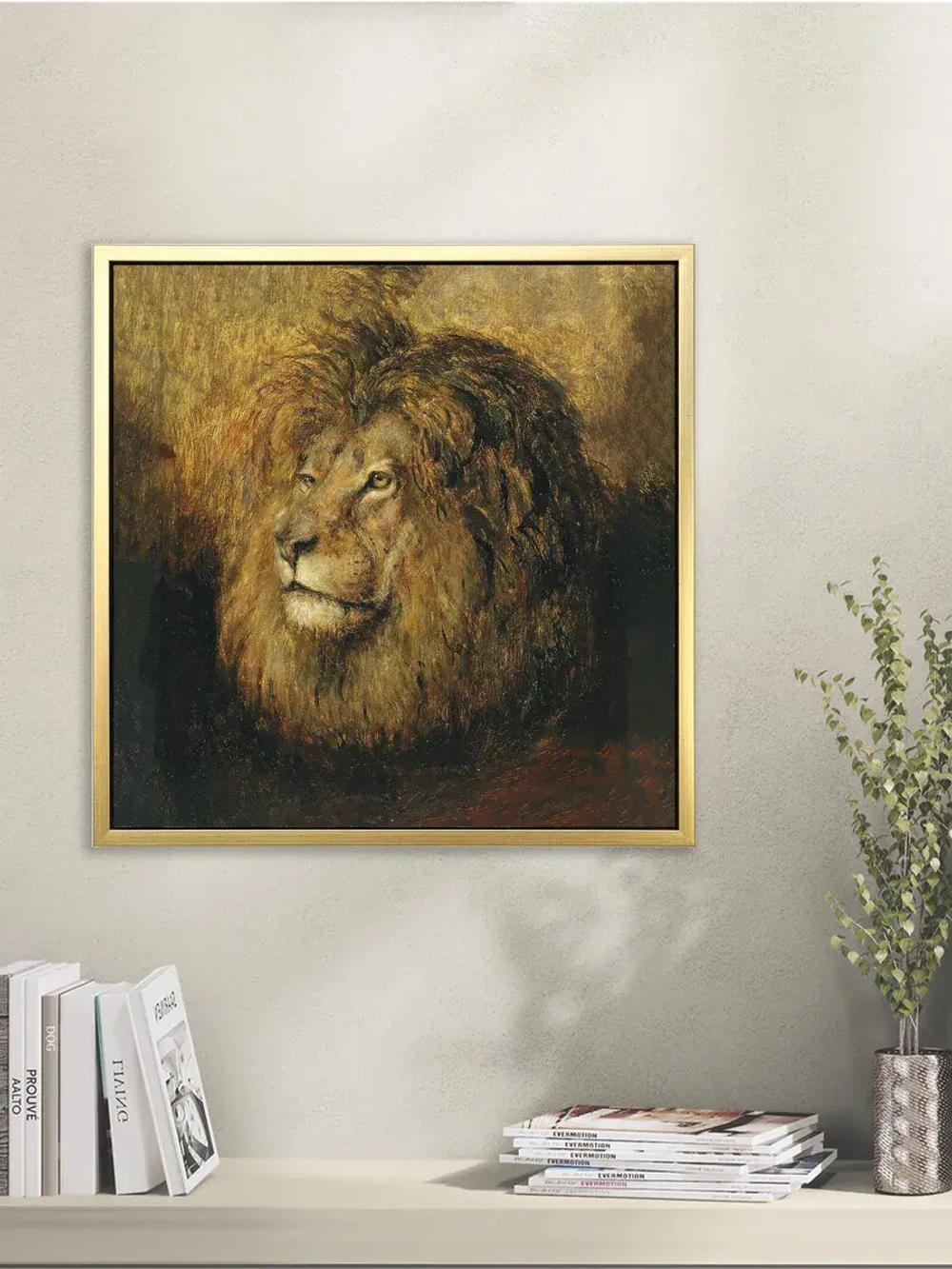 Картина на стену интерьерная на холсте 54*54 см