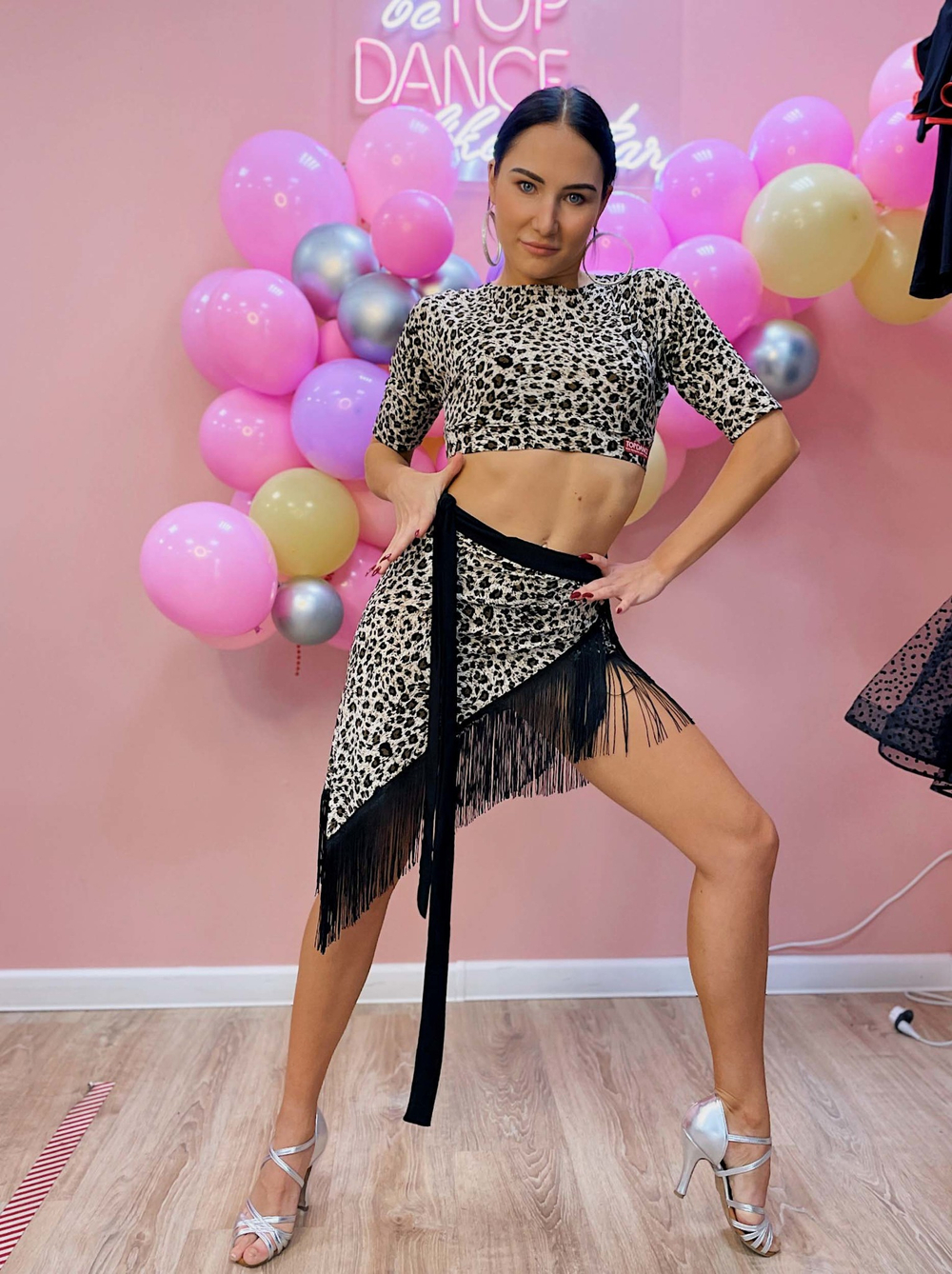 Юбка-платок с бахромой