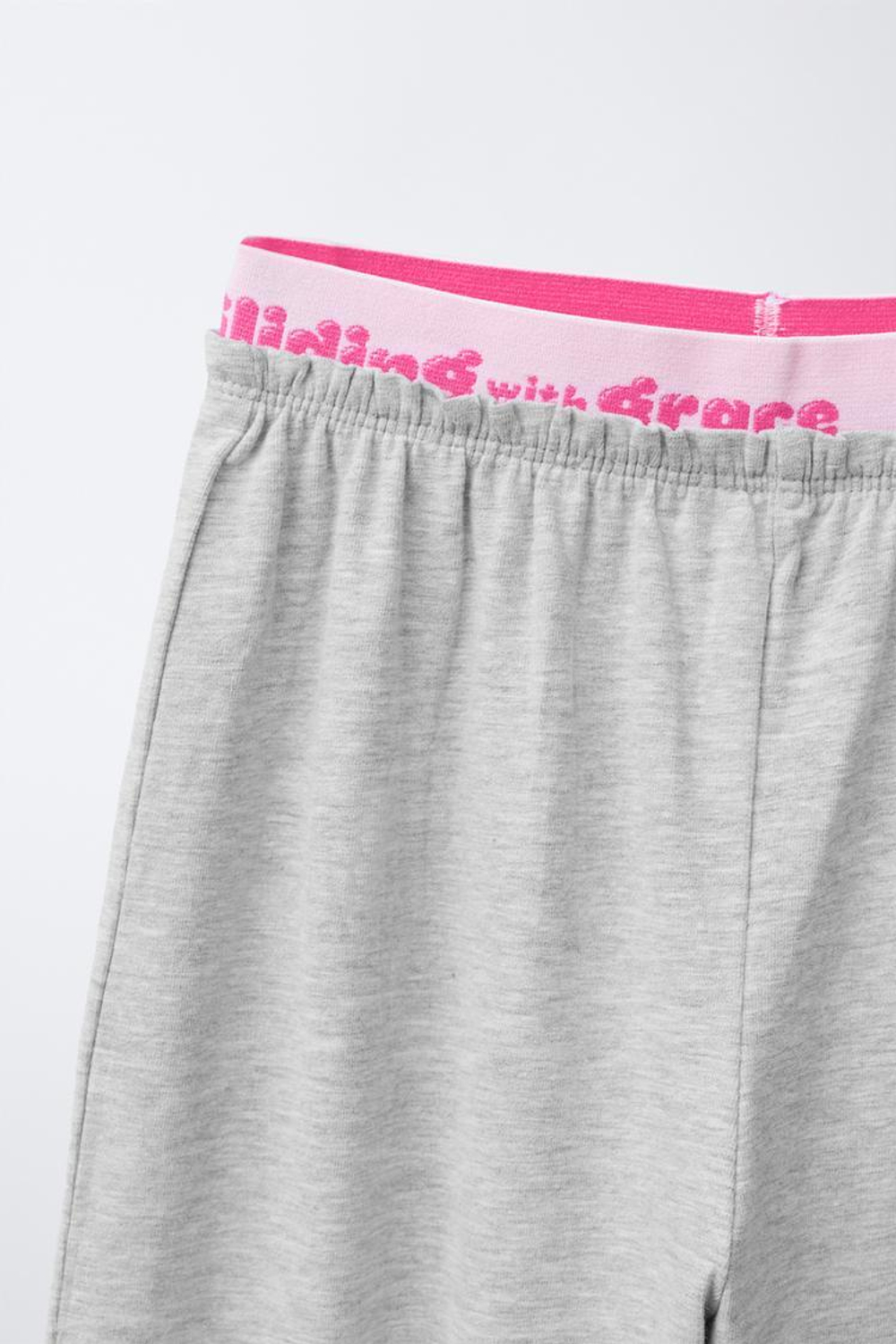 ZARA ПИЖАМА С ПРИНТОМ «КРОЛИК», РОЗОВЫЙ