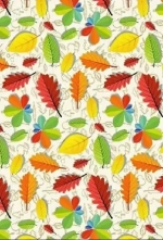 Полотенце кухонное «Flavor - Листья» 40*57 см, микрофибра 200 гр/м2