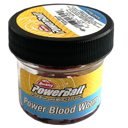 Силикон Berkley PowerBait Micro Blood Worm 150 шт мотыль мелкий