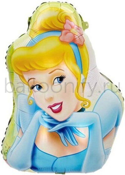 Шар (26''/66 см) Фигура, Принцесса Золушка, 1 шт.