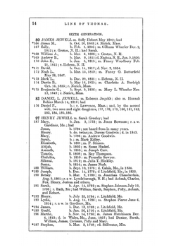 The Jewell Register: Containing a list ofthe descendants of Thomas Jewell, of Braintree, Near Boston | Jewell Joel