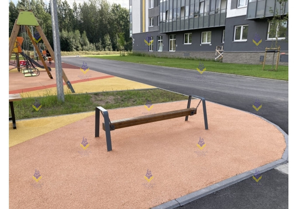 Бревно на цепях