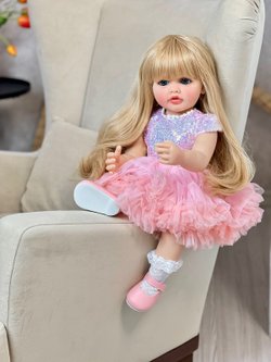 Кукла Реборн виниловая 55см (FA-863)