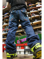 Джинсы прямые широкие трубы от Savitar Shoes Company